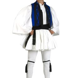 Greek traditional costume TSOLIAS men handmade