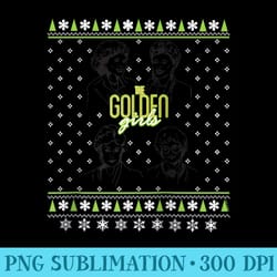 golden girls golden gals holiday raglan baseball - png clipart