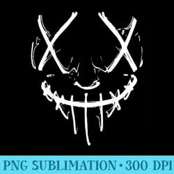 horror face with purge optics - high quality png files