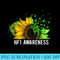 Neurofibromatosis NF1 Awareness Sunflower Fighter - PNG Download Gallery - Instantly Transform Your Sublimation Projects