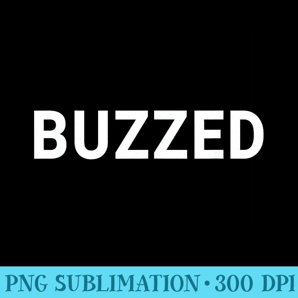 Buzzed - Transparent PNG Download - Add a Festive Touch to Every Day