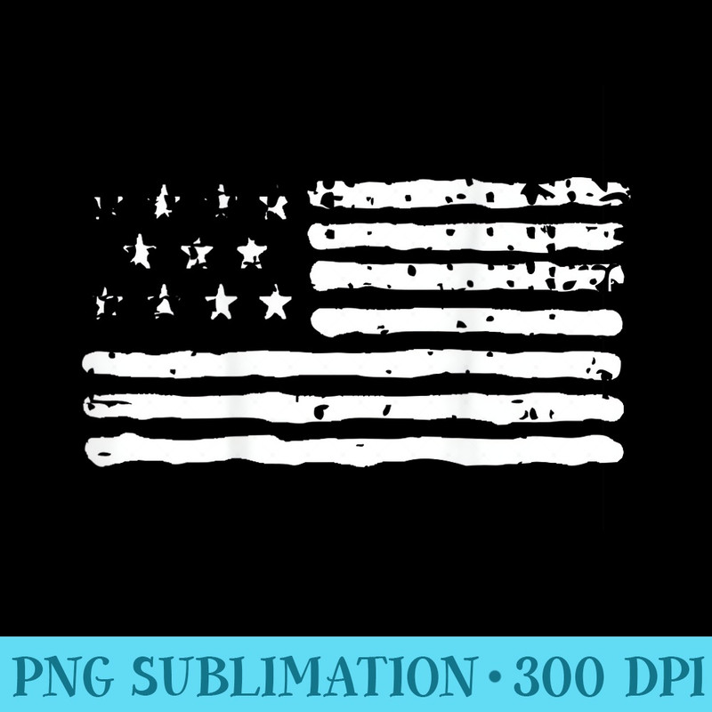 Guns Flag Distressed Veterans HuntersBack Design - High Resolution Shirt PNG - Transform Your Sublimation Creations
