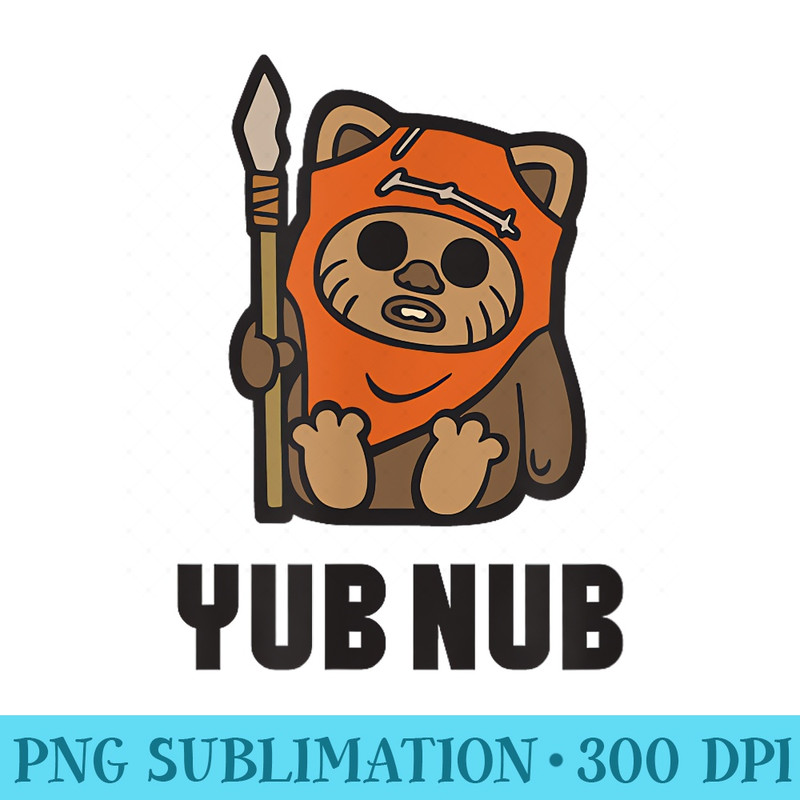 Star Wars Ewok Wicket W. Warrick Yub Nub T - PNG Graphics Download - Unleash Your Inner Rebellion