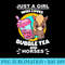 Just A Girl Who Loves Bubble Tea And Horses - Free Transparent PNG Download - Trendsetting And Modern Collections