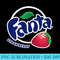 CocaCola Fanta Strawberry Premium - Shirt Vector Illustration - Stunning Sublimation Graphics