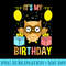 Its My Birthday Owl - Download PNG images - Create with Confidence