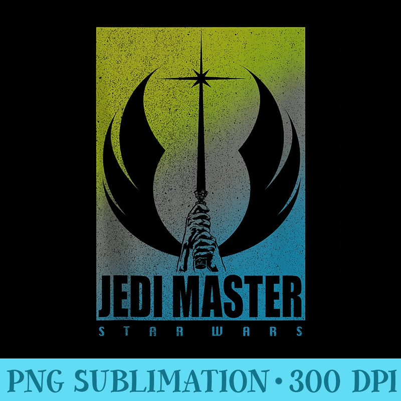 Star Wars Jedi Master Poster - PNG Download High Quality - Defying the Norms