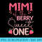 MiMi Of The Berry Sweet One Strawberry First Birthday - Download Transparent PNG Images - Perfect for Personalization
