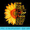 Dear Person Behind Me The World Is A Better Place Sunflower - PNG Download High Quality - Perfect for Sublimation Mastery