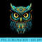 Graffiti Pop Art Of Owl Animal Graphic s for - Transparent PNG Download - Fashionable and Fearless