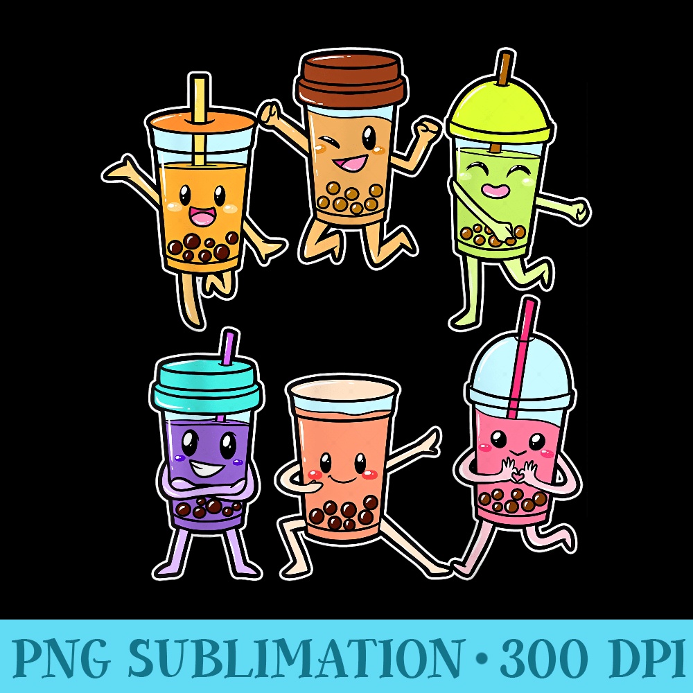 Boba Tapioca Pearls Bubble Milk Tea Drink TeaBased - PNG Clipart Download - Instant Access To Downloadable Files