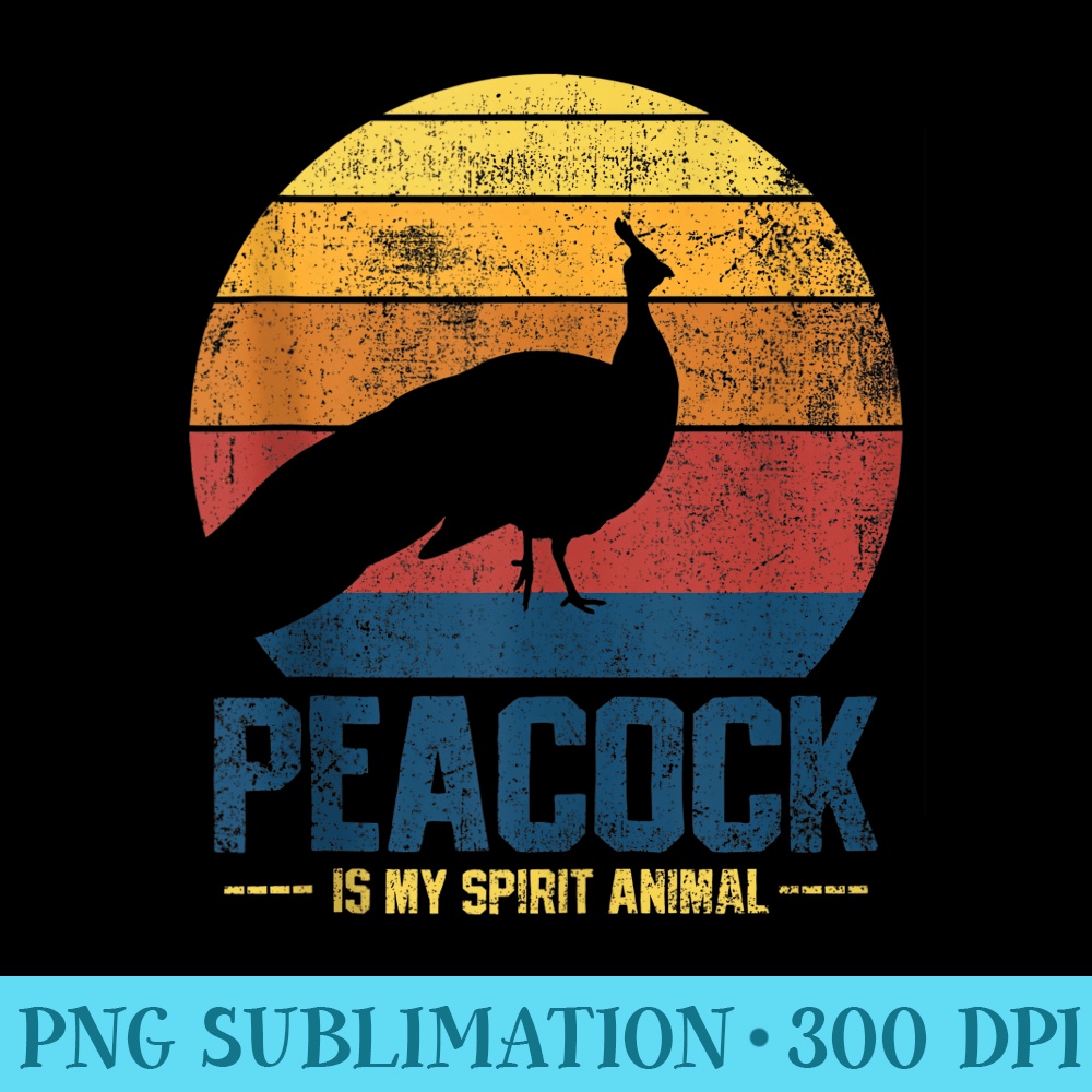 Peacock Peafowl Vintage - Unique Sublimation patterns - Revolutionize Your Designs