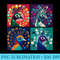 Womens Peacock Pop Art Design Illustration Colorful Animal Women - PNG design assets - Trendsetting And Modern Collections