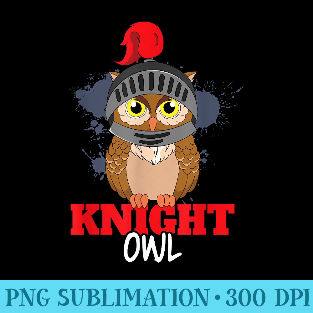 Knight Owl Birds Of Prey Ornithologist - High resolution PNG download - Revolutionize Your Designs