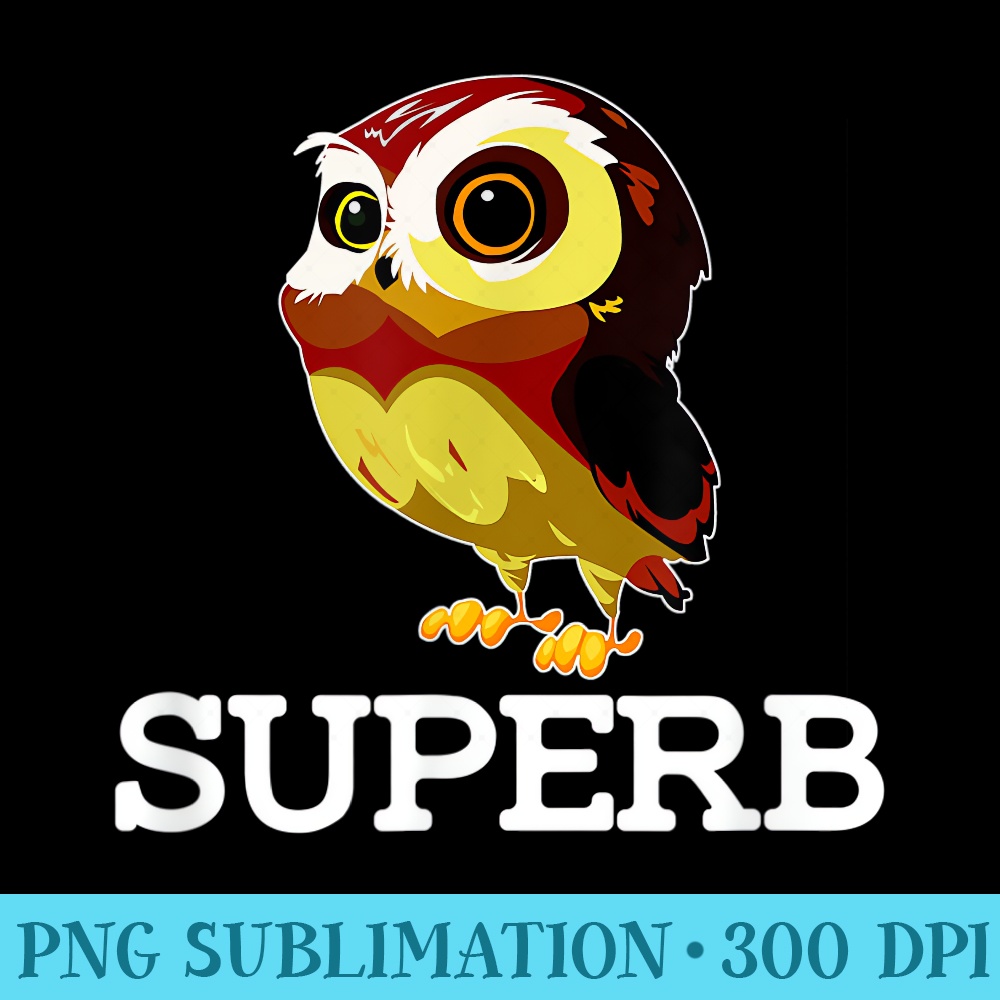 The Cute Superb Owl Owl Bird - Shirt Clipart Free PNG - Spice Up Your Sublimation Projects