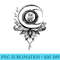 Womens Mandala Lotus Sun Moon Boho Owl - PNG Download Gallery - Eco Friendly And Sustainable Digital Products