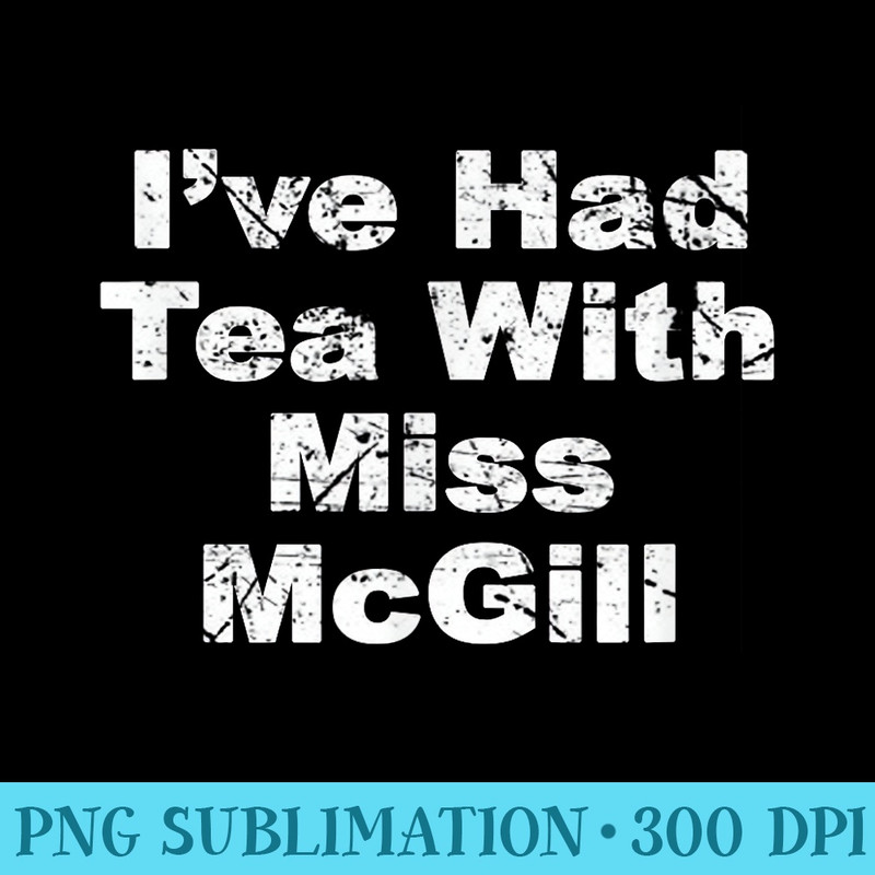 Ice Hockey Movie Fan Tea With Miss McGill Youngblood - Shirt Graphics for Download - Stunning Sublimation Graphics