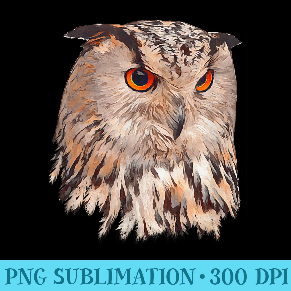 Owl Gorgeous Bird Animal Lover - Transparent Shirt Clip Art - Transform Your Sublimation Creations