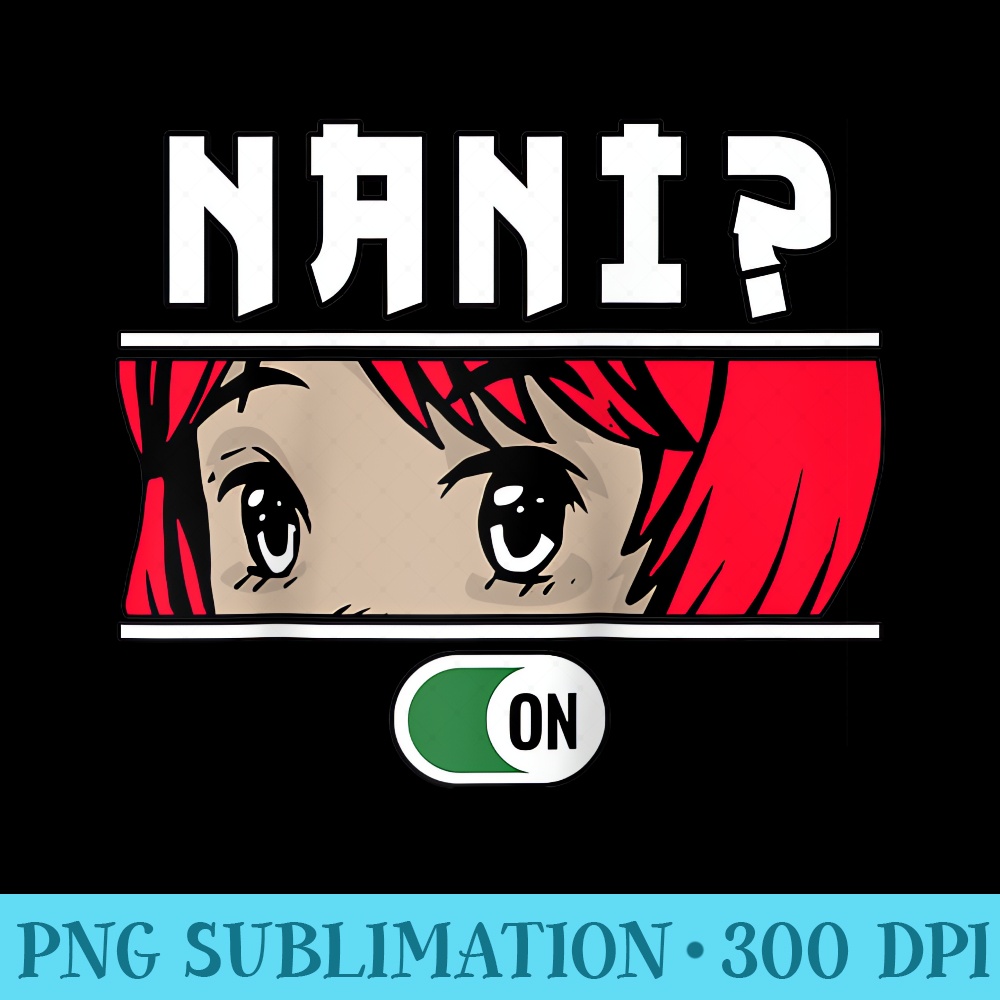 Nani Anime Modus ON Senpai Kanji Otaku Manga Aesthetic Raglan Baseball - Unique Sublimation patterns - High Resolution And Print-Ready Designs