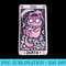 Kawaii Pastel Goth Art the Death Tarot Cute Cat Creepy Art - Free Transparent PNG Download - Unlock Vibrant Sublimation Designs