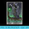 The Hermit Tarot Card Halloween Grim Reaper Gothic Horror - Printable PNG Graphics - Bold & Eye-catching