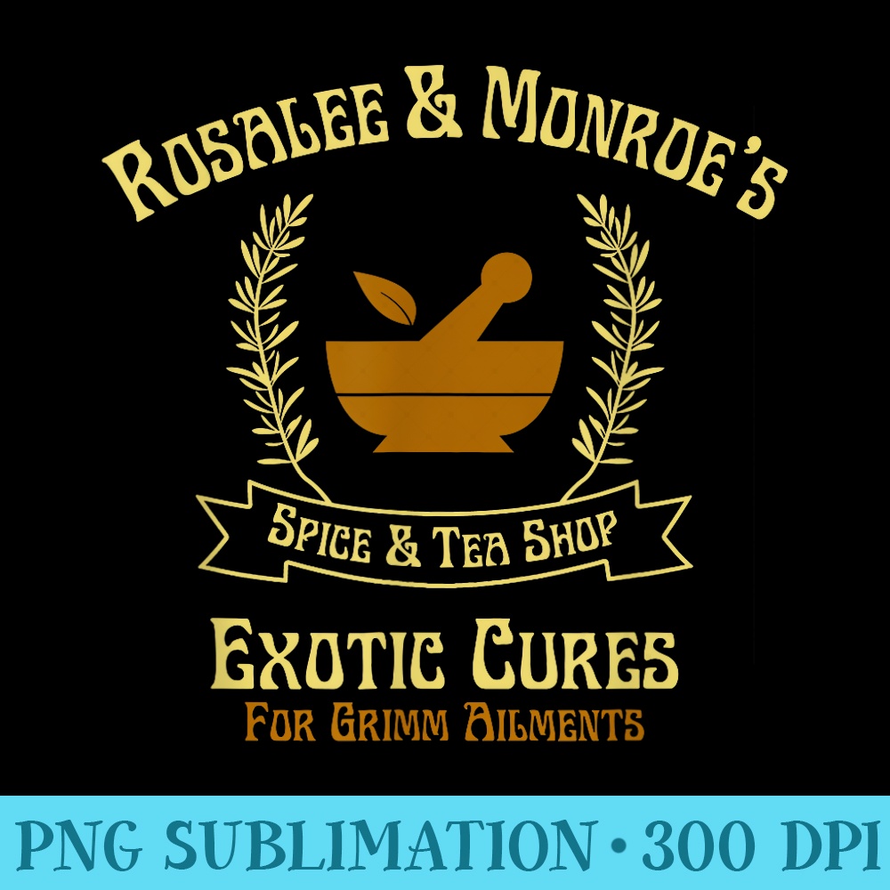 Rosalee Monroes Exotic Spice Tea Shop - High resolution PNG download - Lifetime Access To Purchased Files