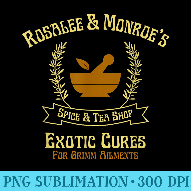 Rosalee Monroes Exotic Spice Tea Shop - High resolution PNG download - Lifetime Access To Purchased Files