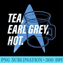 womens star trek next generation tea earl grey - png download