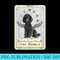 Poodle Tarot Card - Sublimation printables PNG download - Versatile And Customizable Designs