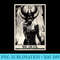 Occult Dark Art Horror The Devil Tarot Card Premium - PNG Transparent Background Download - Revolutionize Your Designs