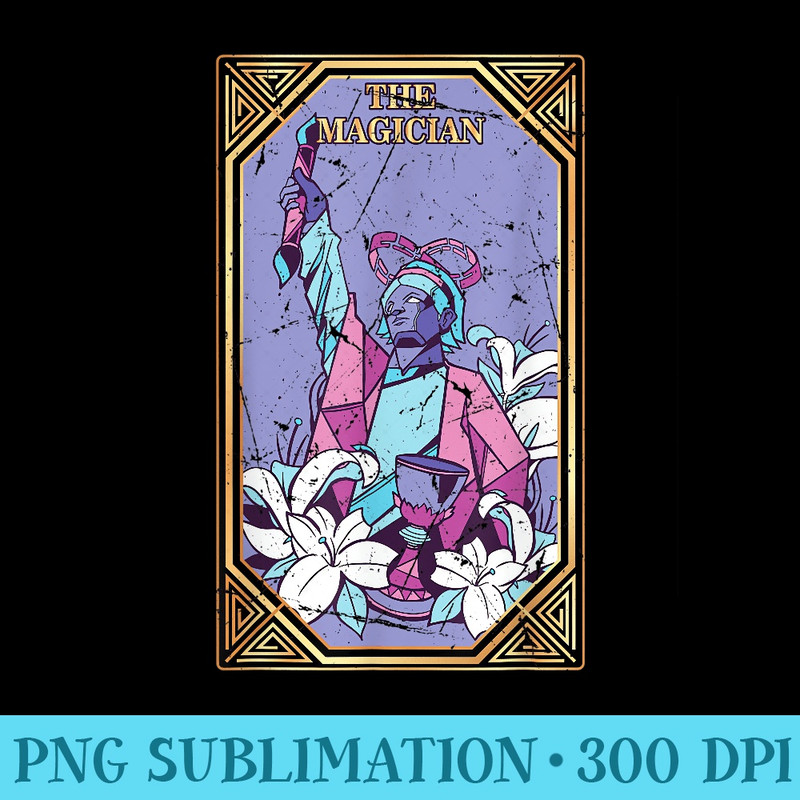 Tarot Cards The Magician Occult Magic Fortune Teller - PNG Graphics Download - Bold & Eye-catching