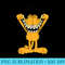Garfield Classic Smile - PNG Picture Download - Add a Festive Touch to Every Day
