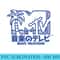 MTV Music Television Kanji Pop MTV Logo - Sublimation clipart PNG - Revolutionize Your Designs