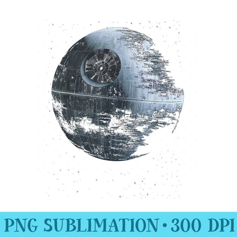 Star Wars Return of Jedi Death Star Undone Graphic T - High Resolution Shirt PNG - Lifetime Access To Purchased Files