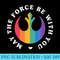 Star Wars Pride Jedi Rainbow May The Force Be With You Logo - Sublimation printables PNG download - Limited Edition And Exclusive Designs