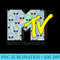 MTV Logo Alien Heads Premium - Download PNG Files - Unlock Vibrant Sublimation Designs
