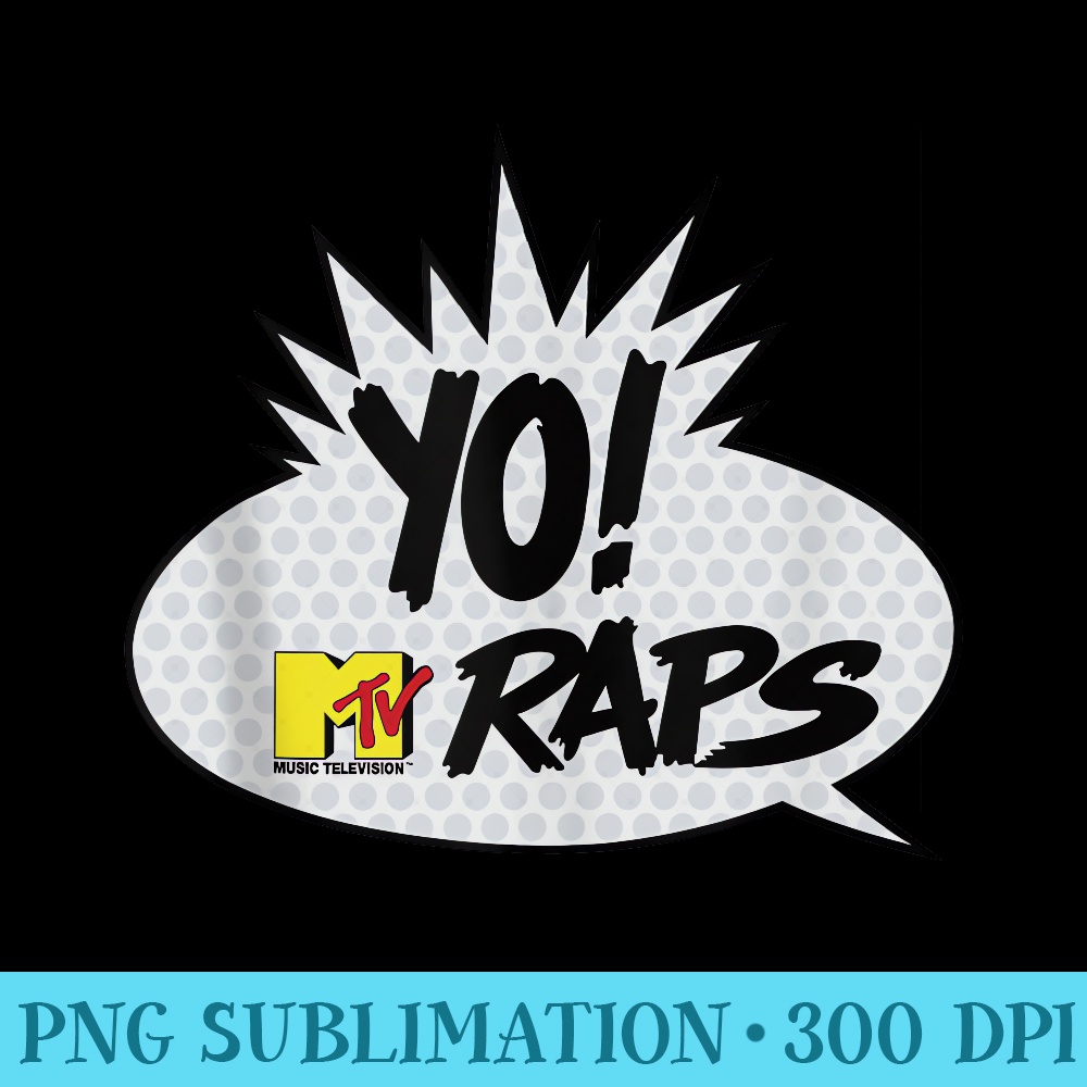MTV YO MTV Raps Comic Book Talk Bubble - PNG Download Source - Trendsetting And Modern Collections
