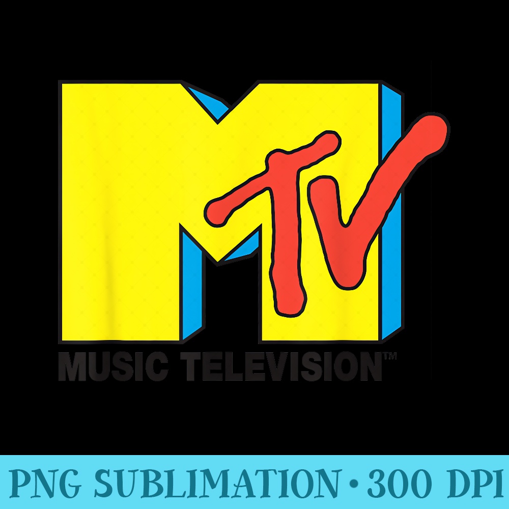 MTV I Want My MTV - Shirt Printing Template PNG - Capture Imagination with Every Detail