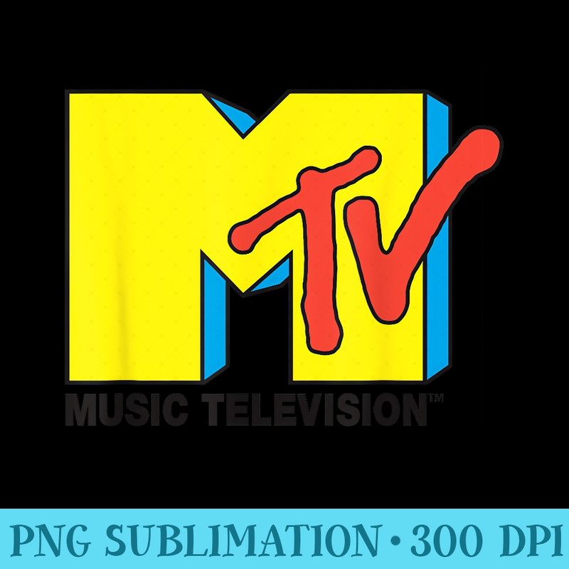 MTV I Want My MTV - Shirt Printing Template PNG - Capture Imagination with Every Detail