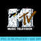 MTV MTV Snowman Logo Premium - Download Transparent PNG Images - Enhance Your Apparel with Stunning Detail