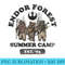 Star Wars Endor Forest Summer Camp Graphic T Z1 - PNG Download Resource - Spice Up Your Sublimation Projects