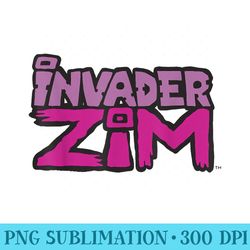 nickelodeon invader zim bold logo - png download graphic