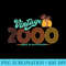Retro Vintage 21st Birthday Top 2000 Aged To Perfection - High Quality PNG Files - Unique And Exclusive Designs