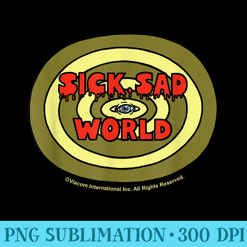 Daria Sick Sad World - PNG Clipart Download - Perfect for Creative Projects