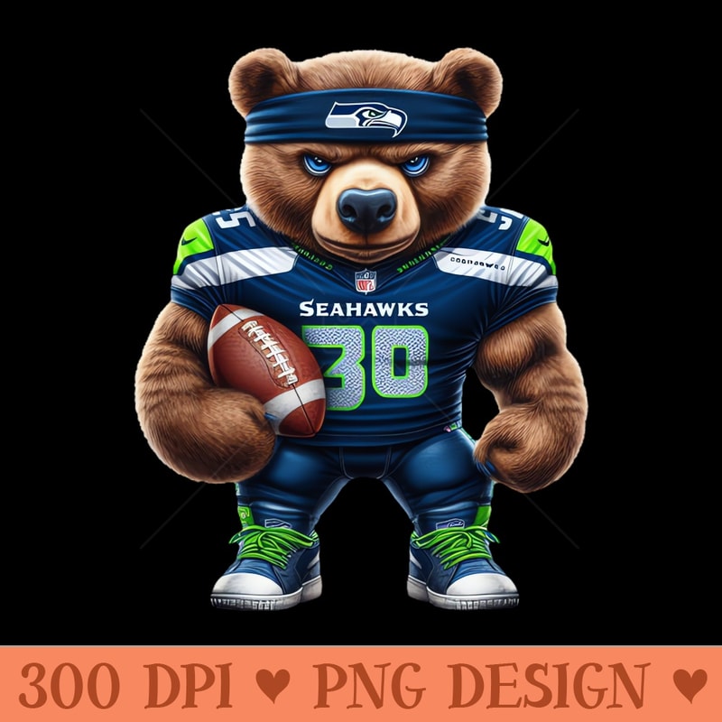 Seattle Seahawks - High Resolution PNG Collection - Enhance Your Apparel with Stunning Detail