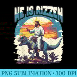 he is rizzen jesus he has rizzen jesus - modern png designs - trendsetting and modern collections