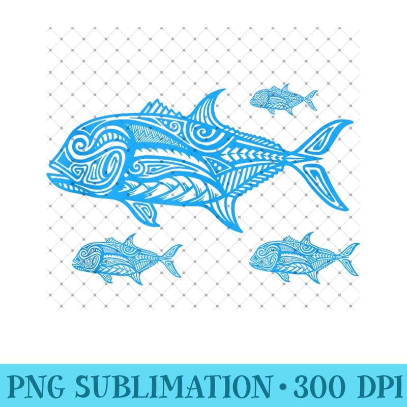 Ulua Fishing Native Design for a Ulua lover - Unique PNG Art | Inspire ...