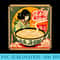 Ramen Retro Sushi Vintage Anime Style Japanese - PNG Transparent Background Download - Defying the Norms
