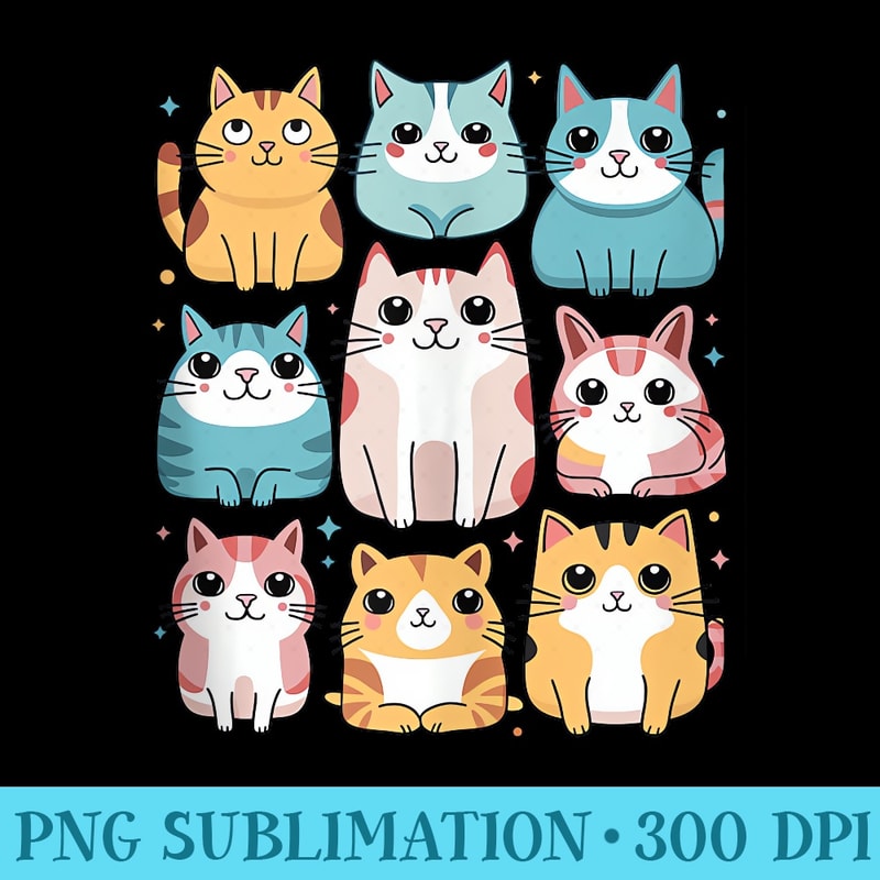 Funny Cat cute cat kawaii Each cat humorous - PNG Picture Gallery Download - Unleash Your Creativity