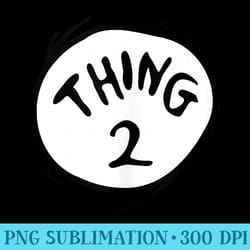 dr. seuss thing 2 emblem - png design files